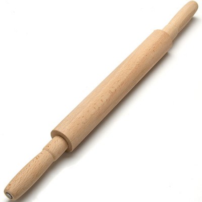 "TimA" Скалка большая с крутящейся ручкой 495 мм   40-33